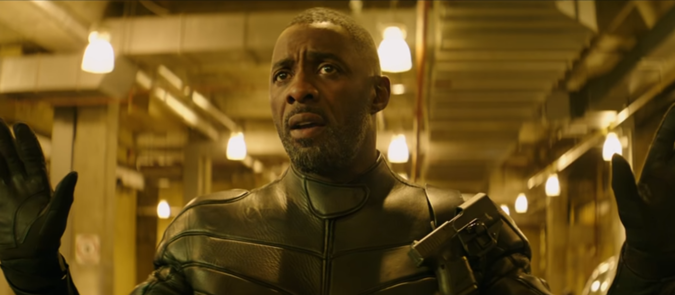 Idris Elba in a movie